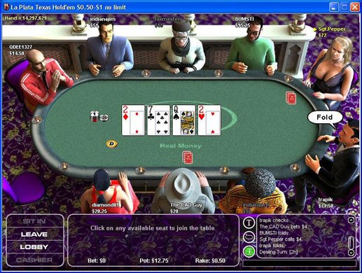 PokerRoom Poker Table